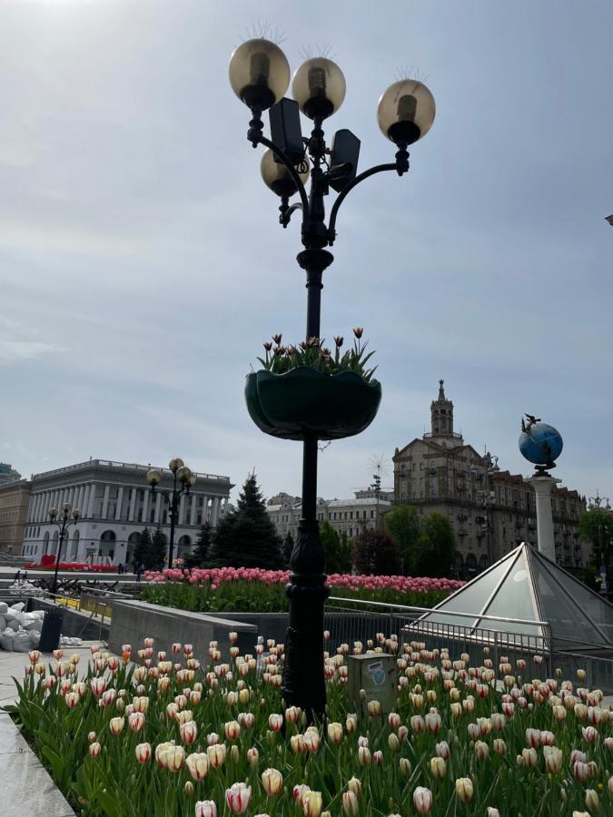 Однокімнатні Апартаменти На Майдані, Дистанційне Заселення 24Х7 Kiev Esterno foto